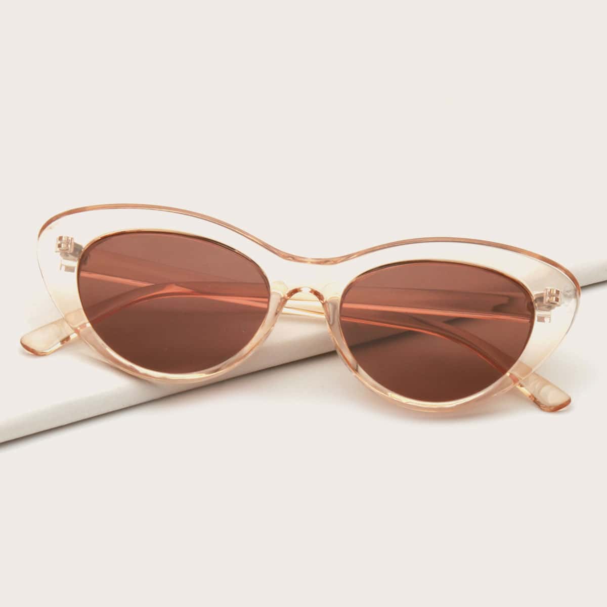

Clear Frame Cat Eye Sunglasses
