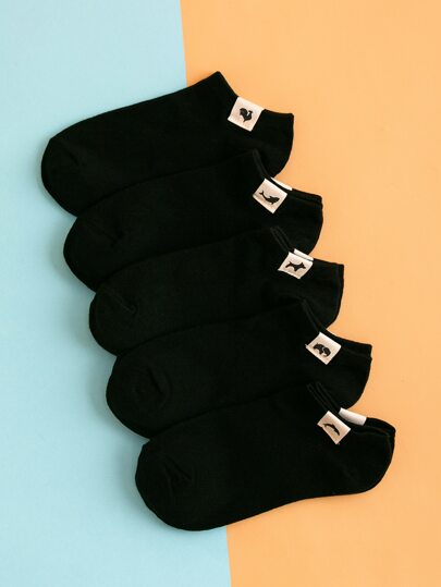 5 paires Chaussettes avec étiquette