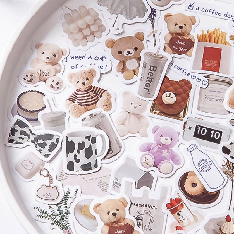 

40pcs Cartoon Graphic Random Sticker, Multicolor