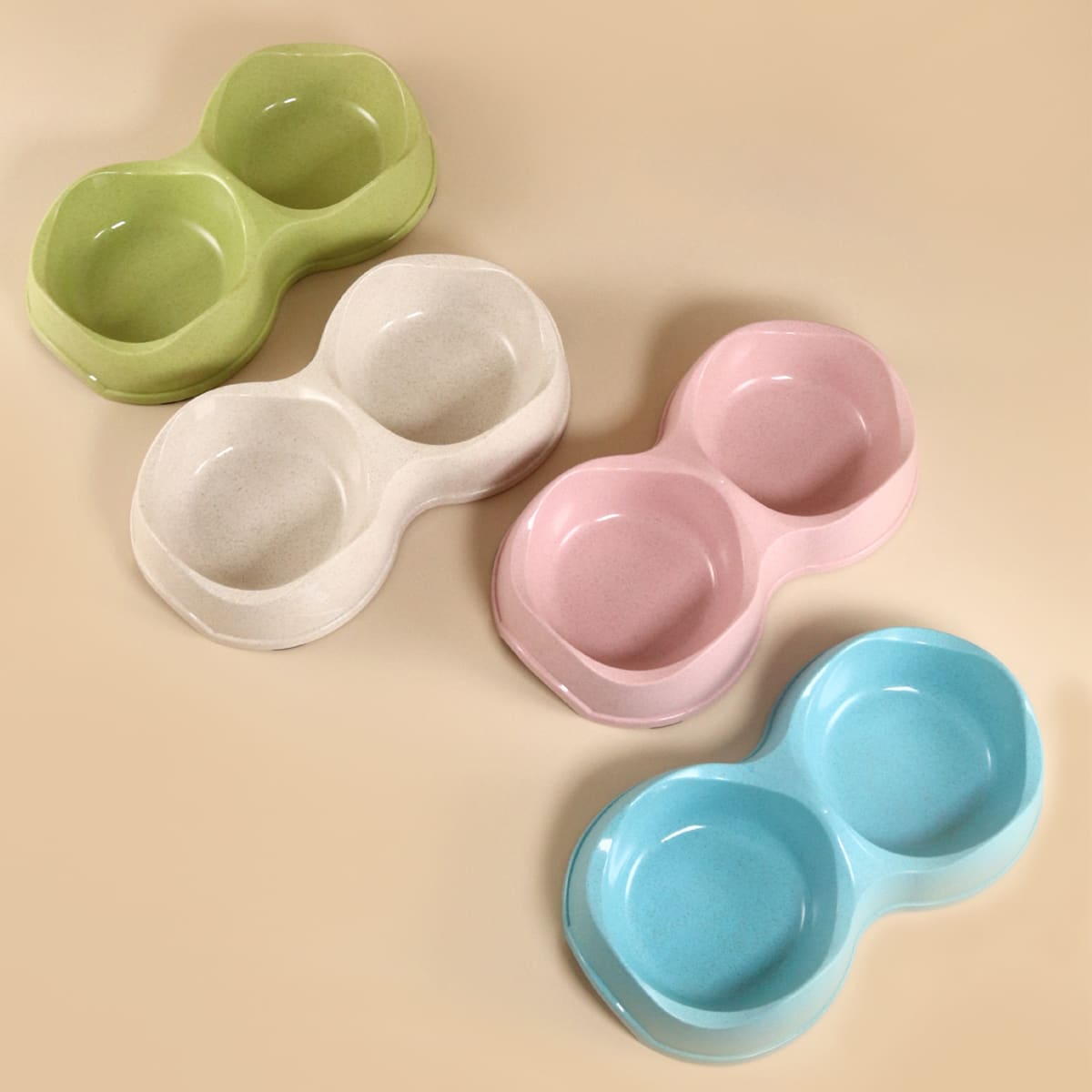 

1pc Random Color Pet Bowl, Multicolor