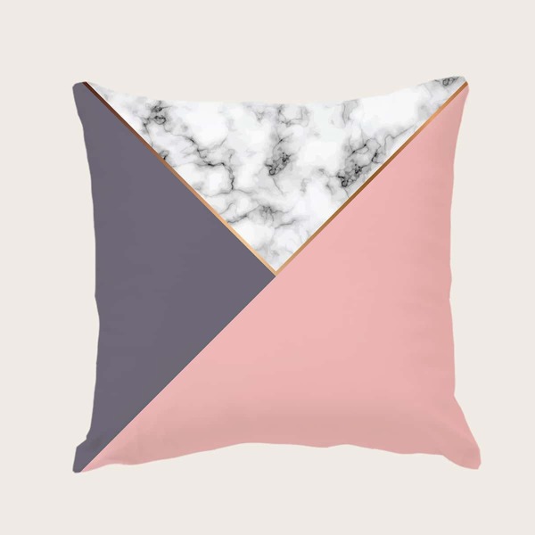 

Marble Pattern Cushion Cover Without Filler, Multicolor
