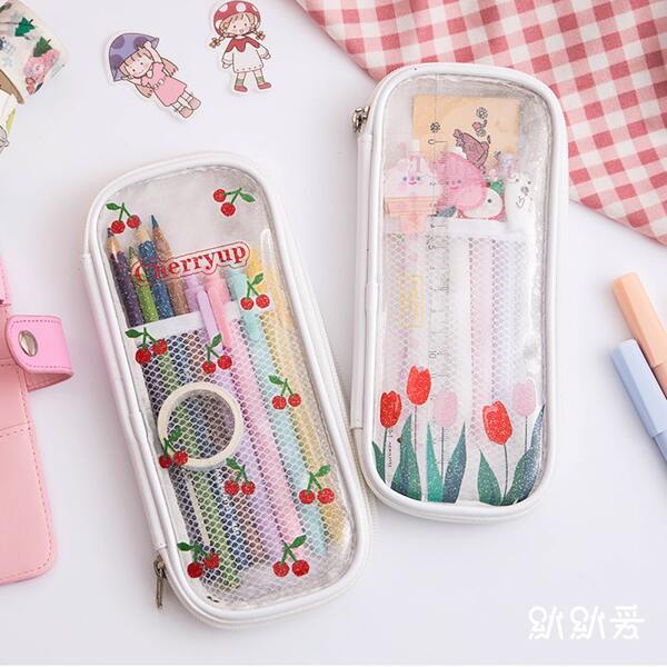 

1pc Mixed Pattern Random Pencil Bag, Multicolor