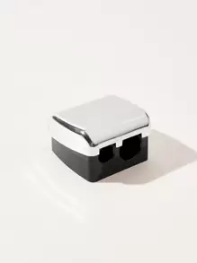 1 Equipped eyebrow pen eyeliner Big lip wire pen, multi-purpose silver rolling pen knife - Silver - View 1