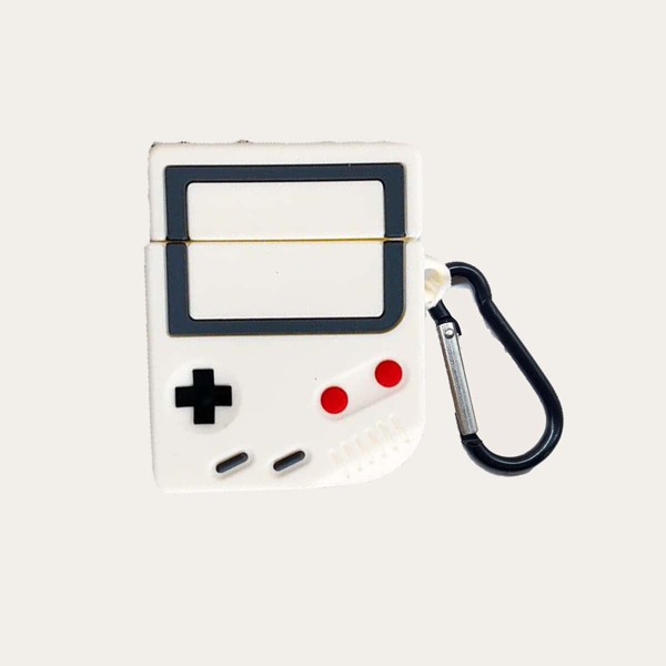 

Game Console Design AirPods Case, White