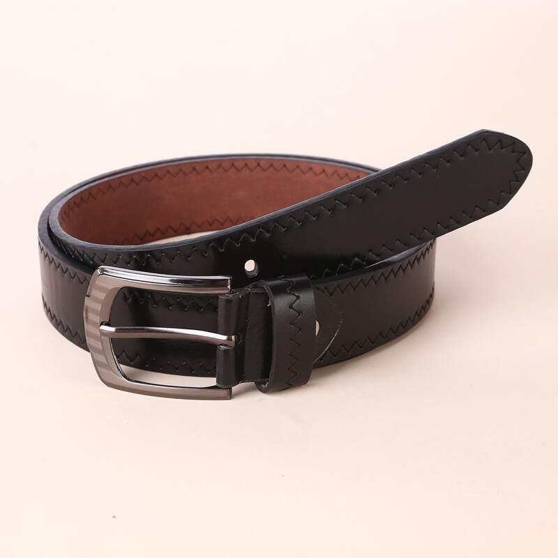 

Rectangle Buckle Belt, Black