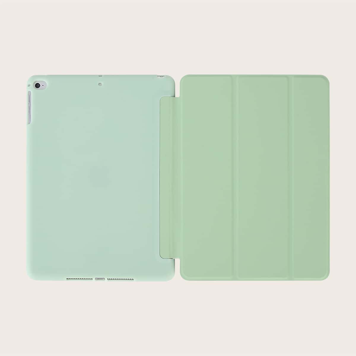 

Solid Color iPad Case, Green