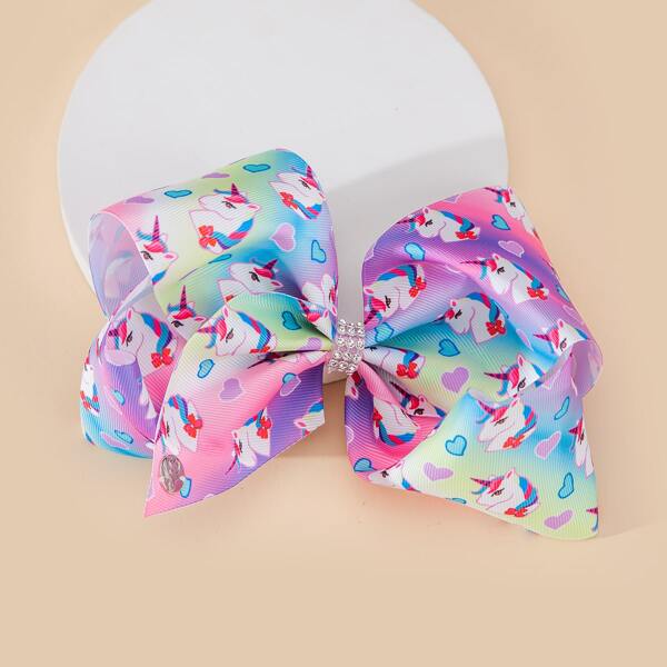 

Toddler Girls Bow Knot Decor Hair Clip, Multicolor