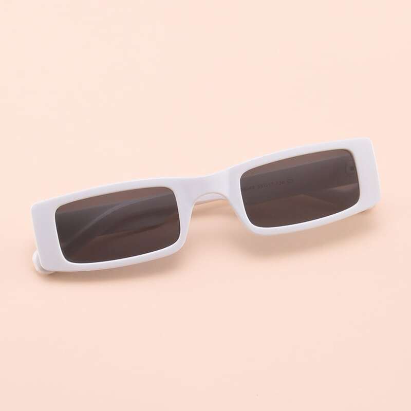 

Clear Rectangle Frame Sunglasses