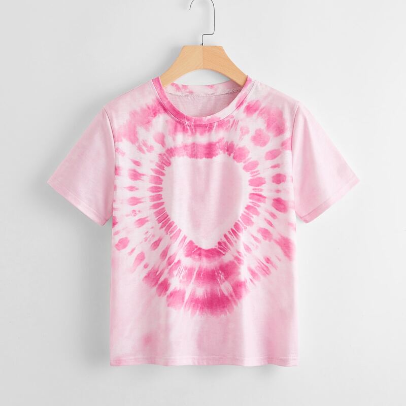 

Tie Dye Tee, Baby pink