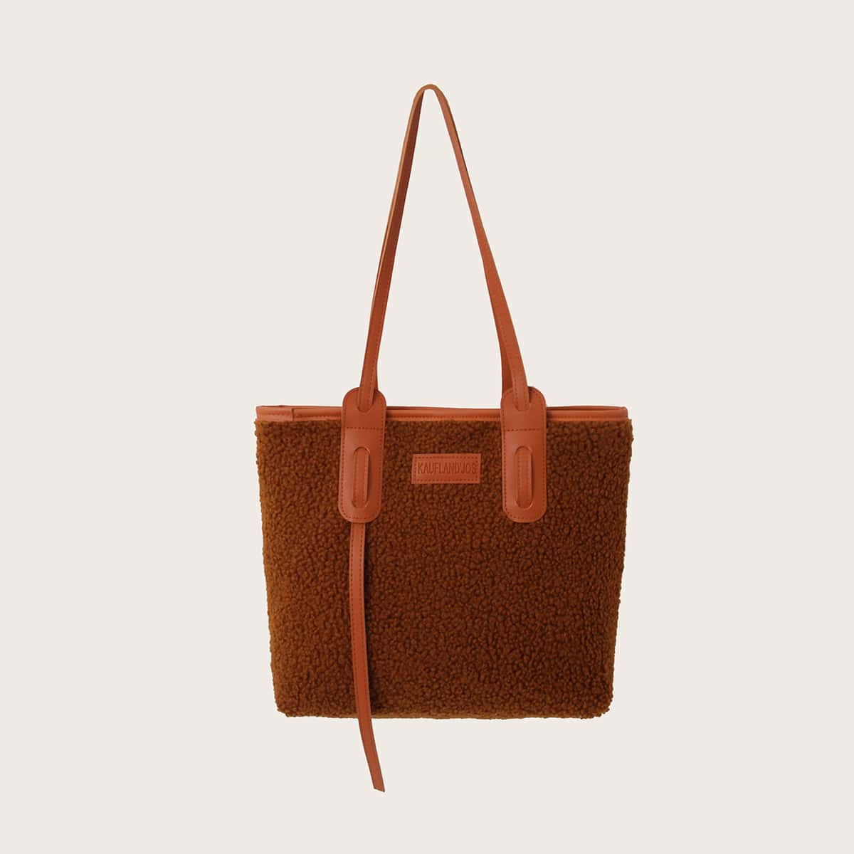 

Teddy Tote Bag, Brown