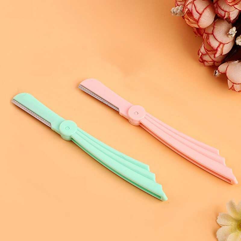 

2pcs Random Color Eyebrow Trimmer, Multicolor