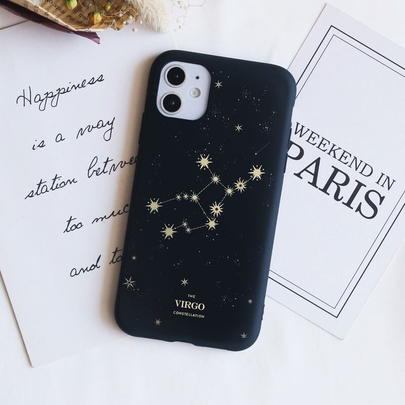 

Virgo iPhone Case, Black