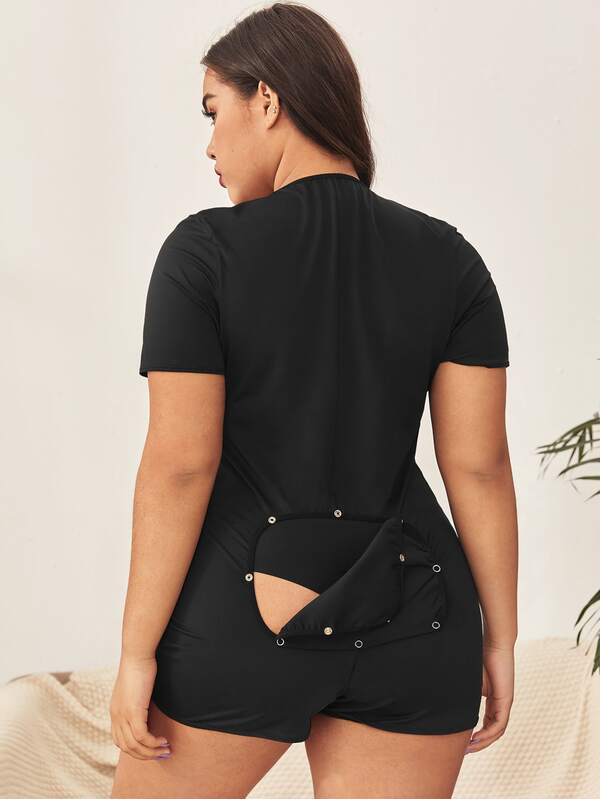 Shein curve romper Clearance