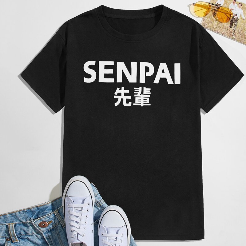 

Guys Letter Graphic Tee, Black