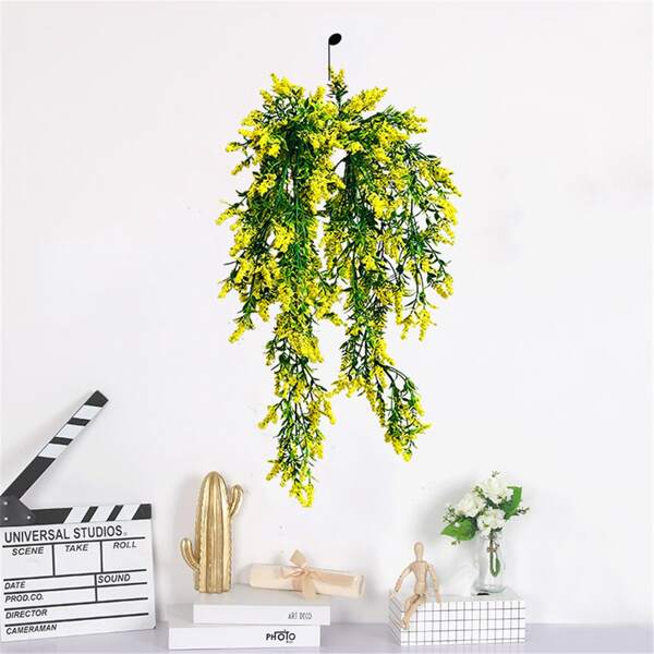 

1pc Artificial Hanging Lavender, Yellow