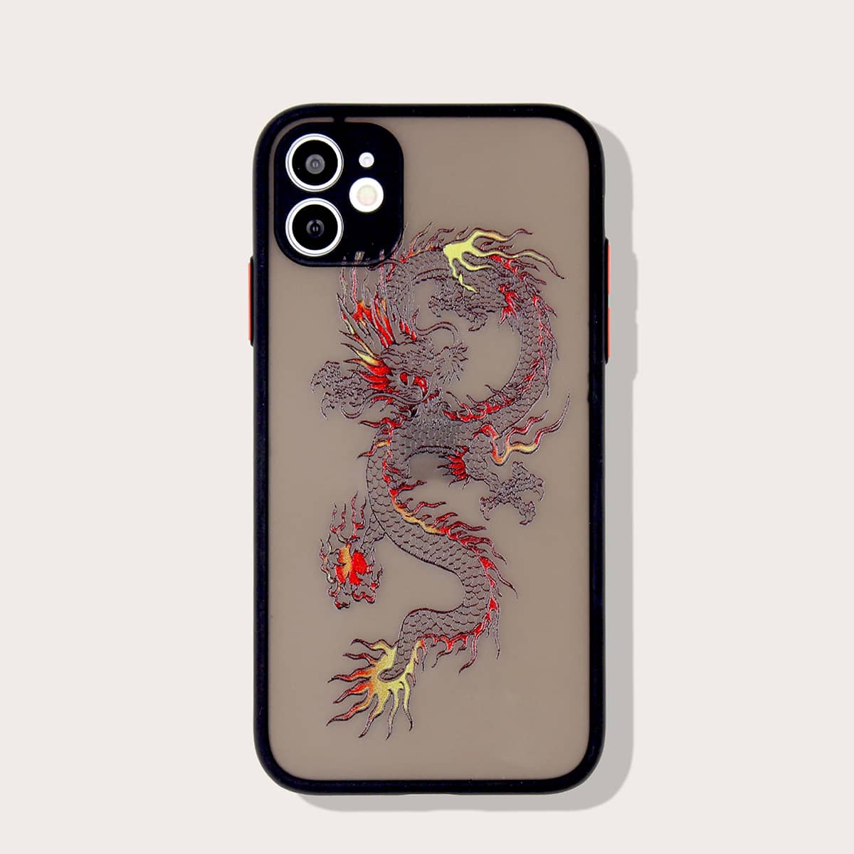 

Chinese Dragon Contrast Frame iPhone Case, Multicolor