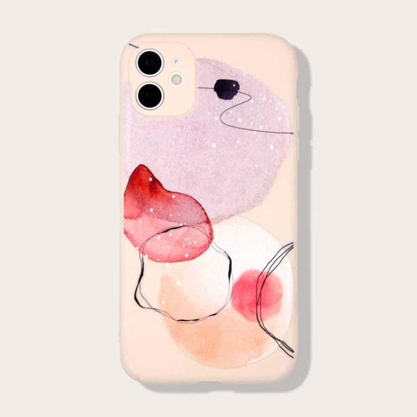 

Чехол для iPhone с узором, Многоцветный