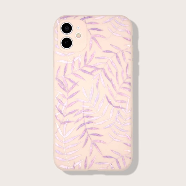 

Leaf Print iPhone Case, Multicolor