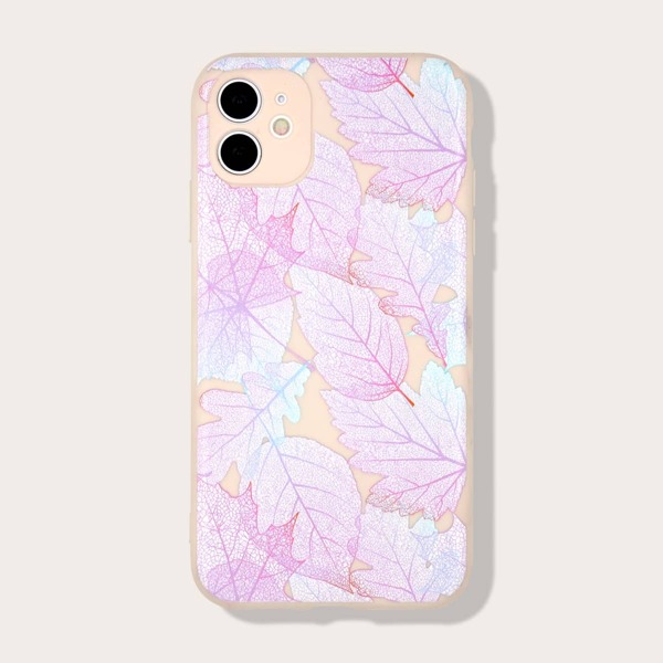 

Leaf Print iPhone Case, Multicolor