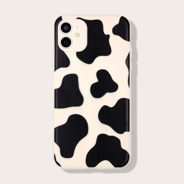 

Чехол для iPhone с узором коровы, Многоцветный