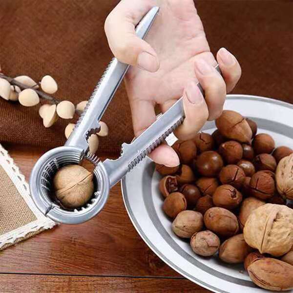 

Stainless Steel Walnut Pliers, Silver