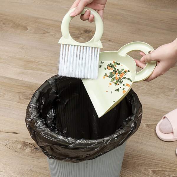 

1set Random Color Mini Broom & Dustpan, Multicolor