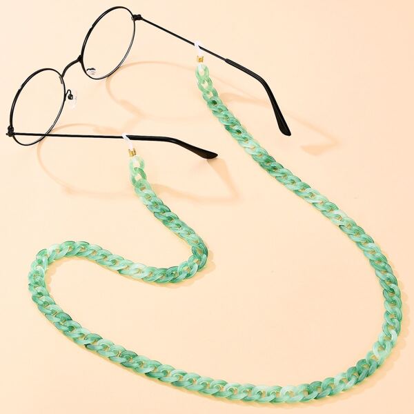 

Acrylic Glasses Chain, Green