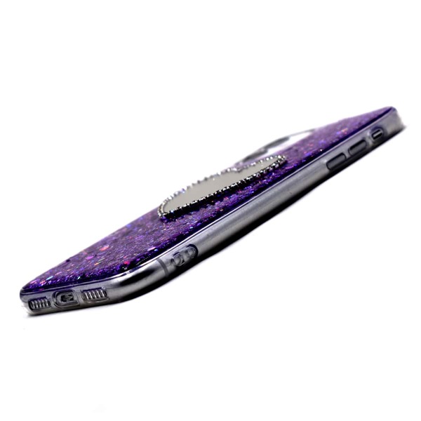 

Heart Mirror iPhone Case, Purple