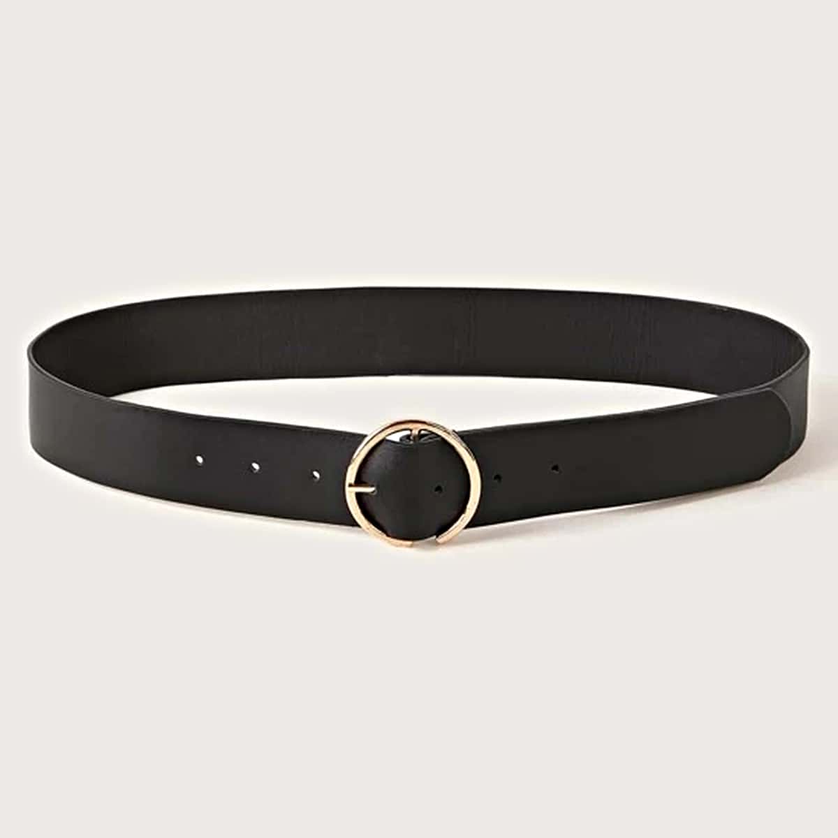 

Minimalist Buckle Belt, Black