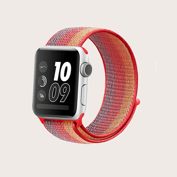 

1pc Nylon iWatch Band, Multicolor