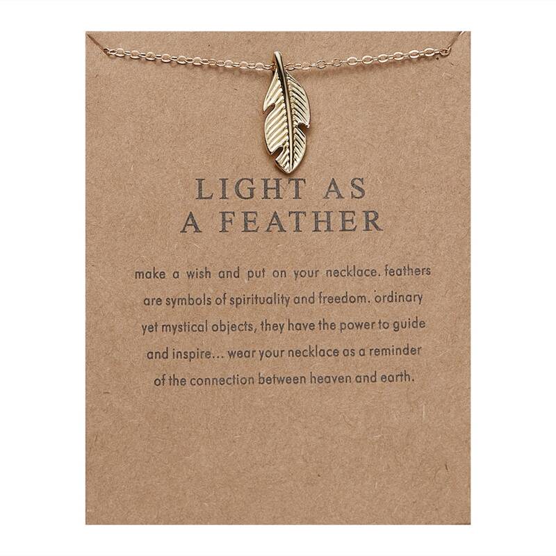 

Leaf Pendant Necklace, Gold
