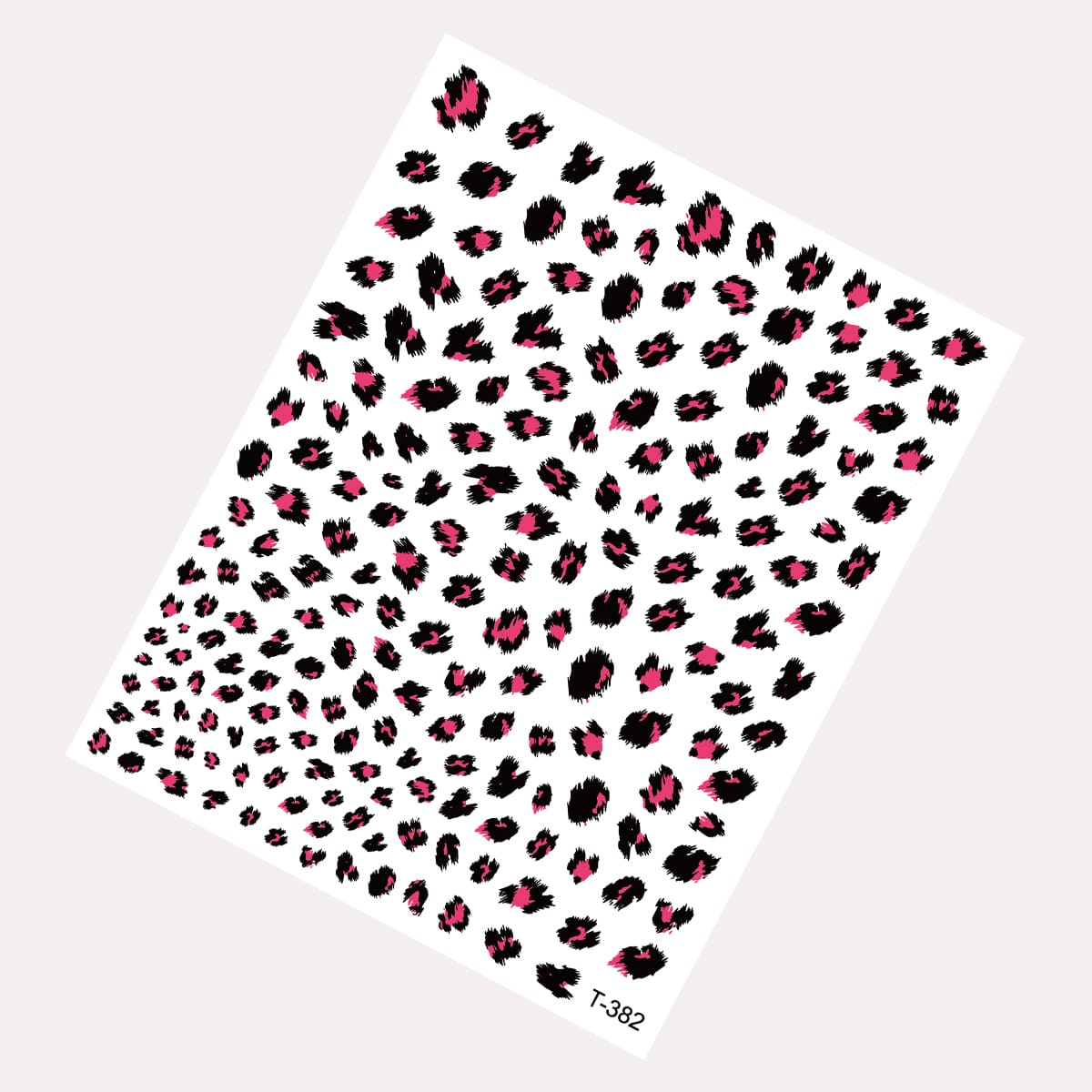 

1sheet Leopard Nail Art Sticker, Multicolor