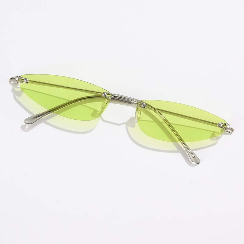 

Rimless Tinted Lens Sunglasses