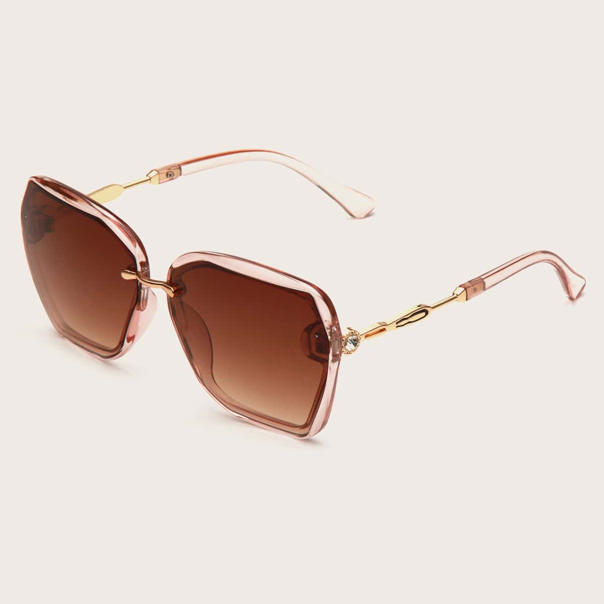 

Clear Acrylic Frame Sunglasses