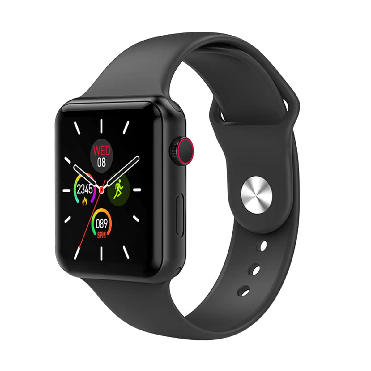 

Solid Adjustable Apple Watch Band, Black