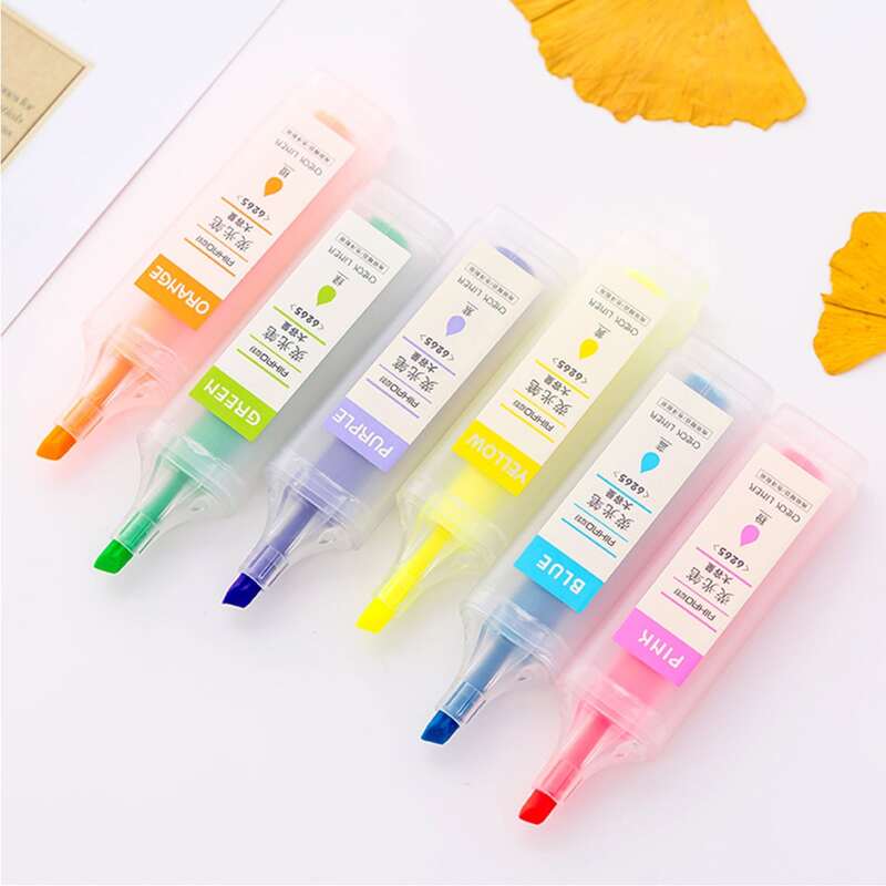 

1pc Highlighter Pen, Multicolor