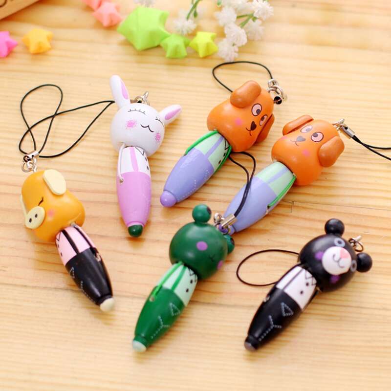 

1pc Random Cartoon Animal Ballpoint Pen, Multicolor