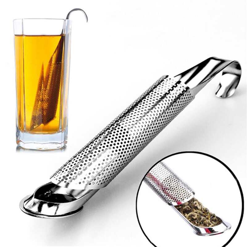 

Stainless Steel Tea Strainer, Silver