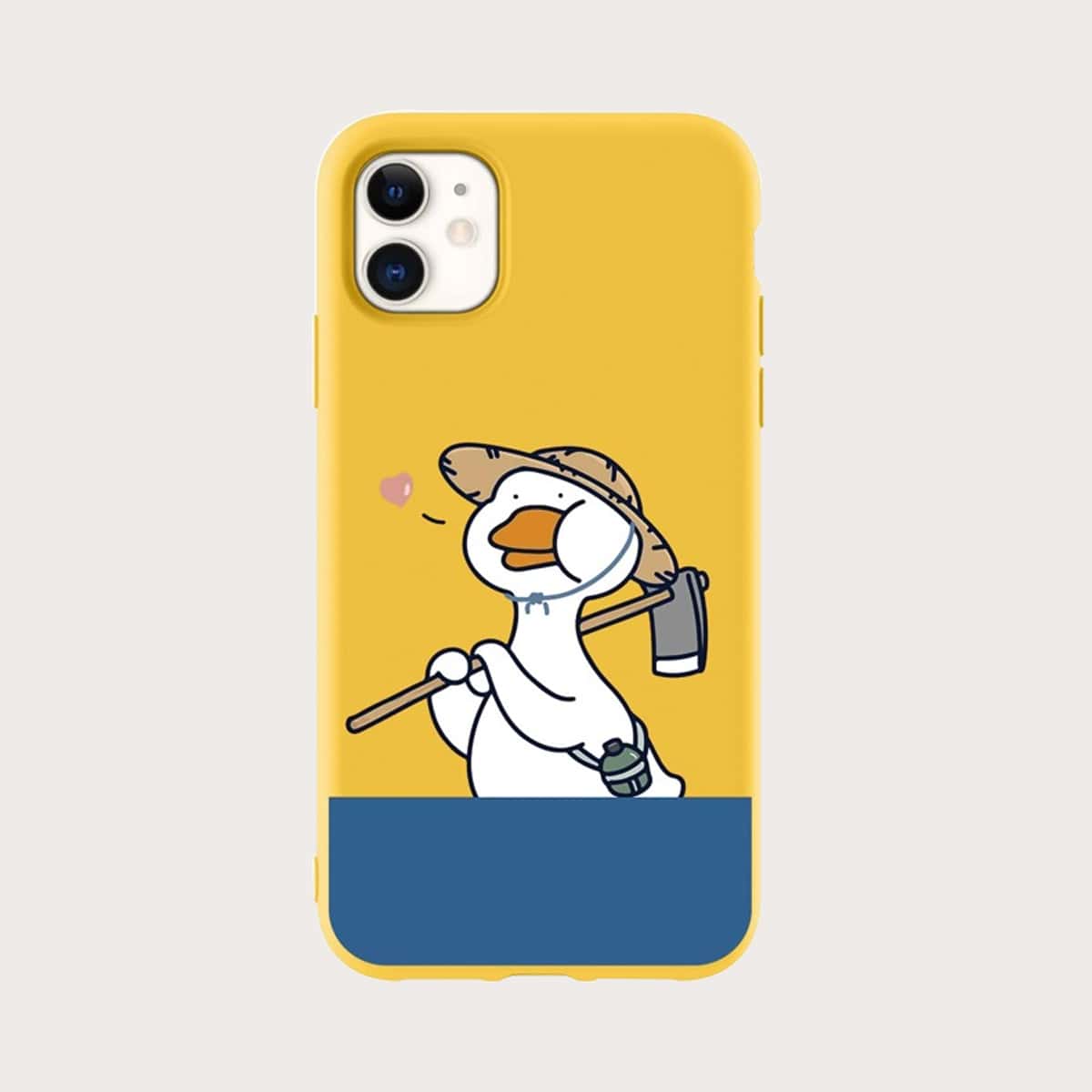 

Cartoon Duck iPhone Case, Multicolor