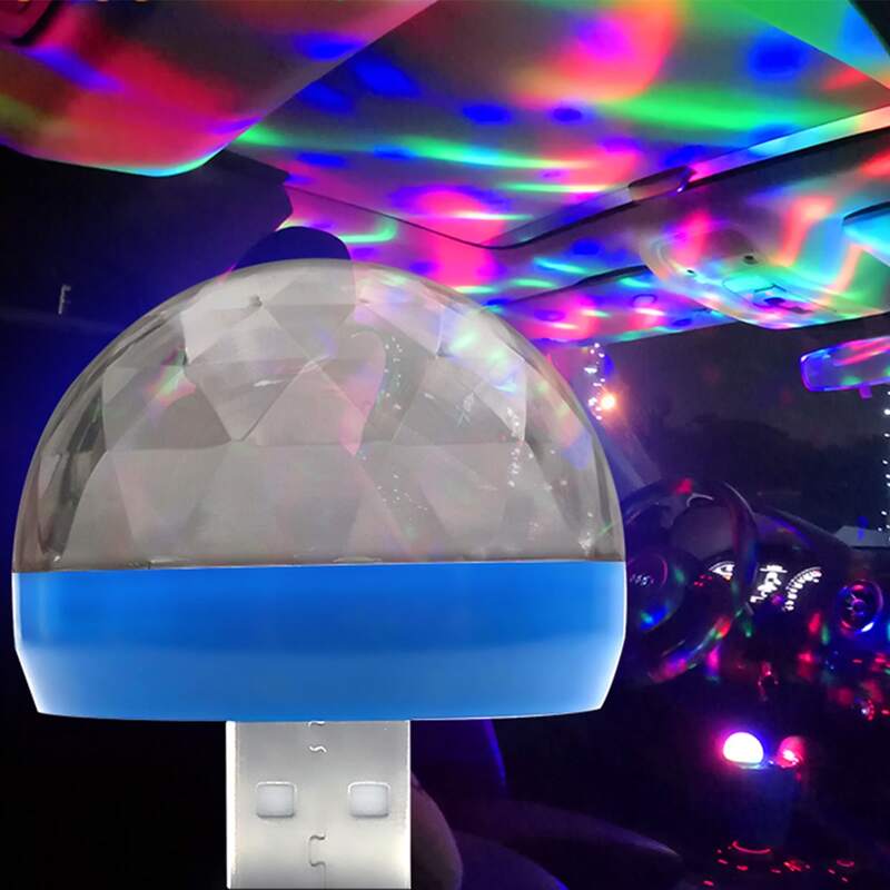 

1pc Mini USB Colorful Light, Multicolor