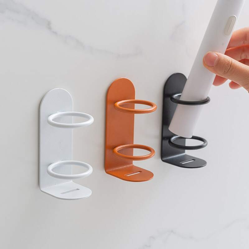 

1pc Random Color Iron Toothbrush Holder, Multicolor