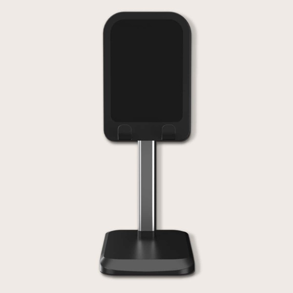 

1pc Desktop Phone Holder, Black