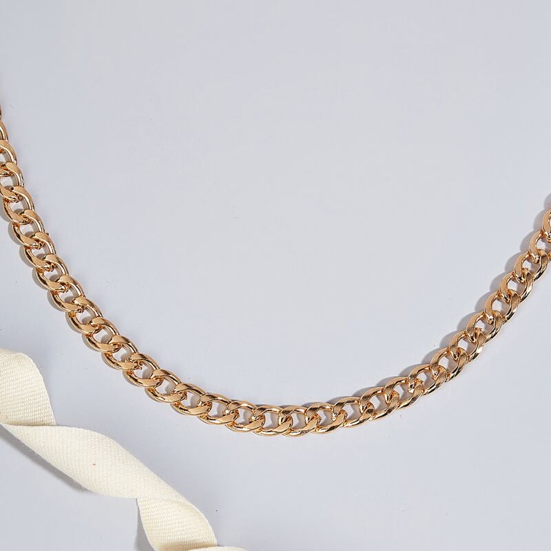 

Chunky Chain Necklace, Gold