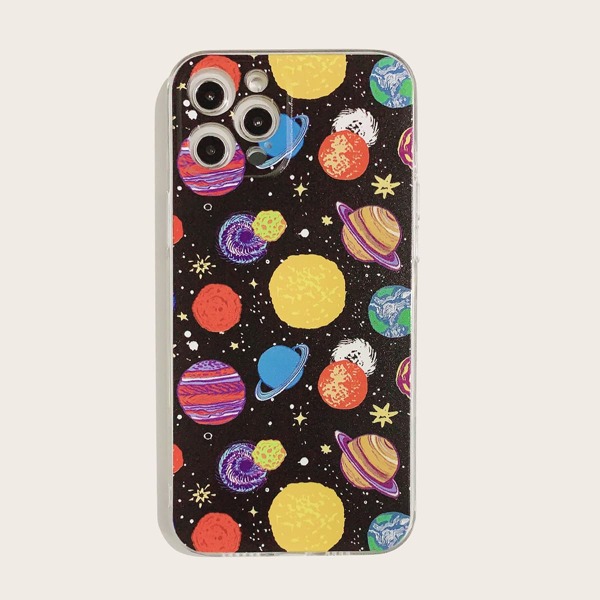 

Colorful Planet iPhone Case, Multicolor