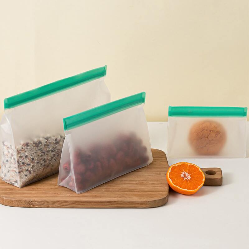 

3pcs Food Fresh-keeping Bag, Blue