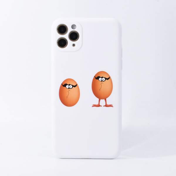 

Чехол для iPhone с принтом яйца, Многоцветный