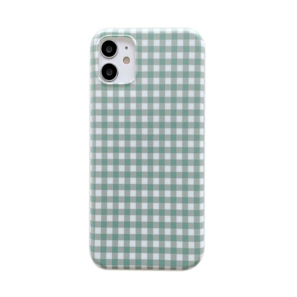 

Чехол для iPhone в клетку, Зелёный