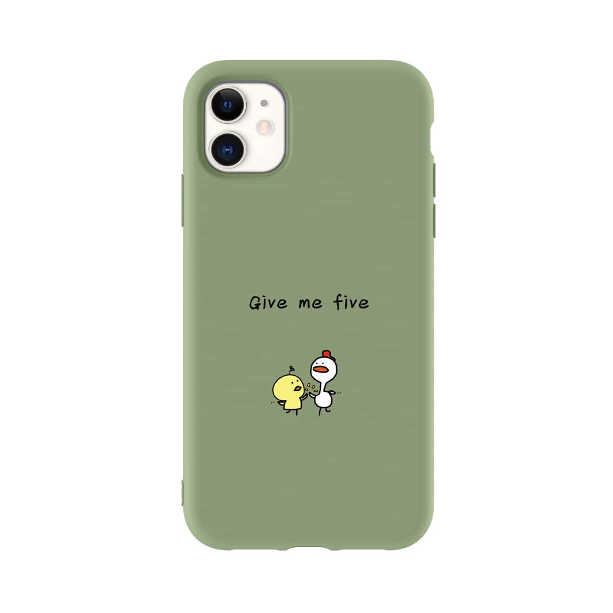 

Cartoon Graphic iPhone Case, Green