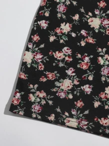 Soleia Knot Strap Floral Print Dress - Multicolor - View 5