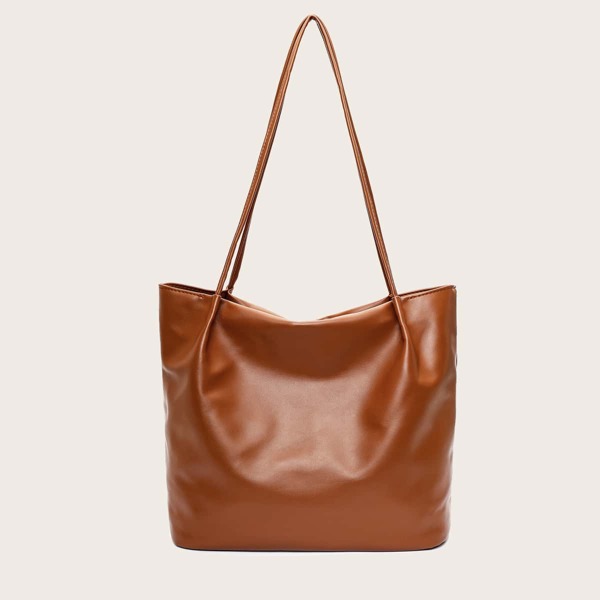 

Large Capacity Tote Bag, Brown